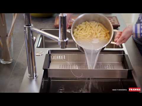 Franke Culinary Center Sink Stainless Steel - Lunch - English