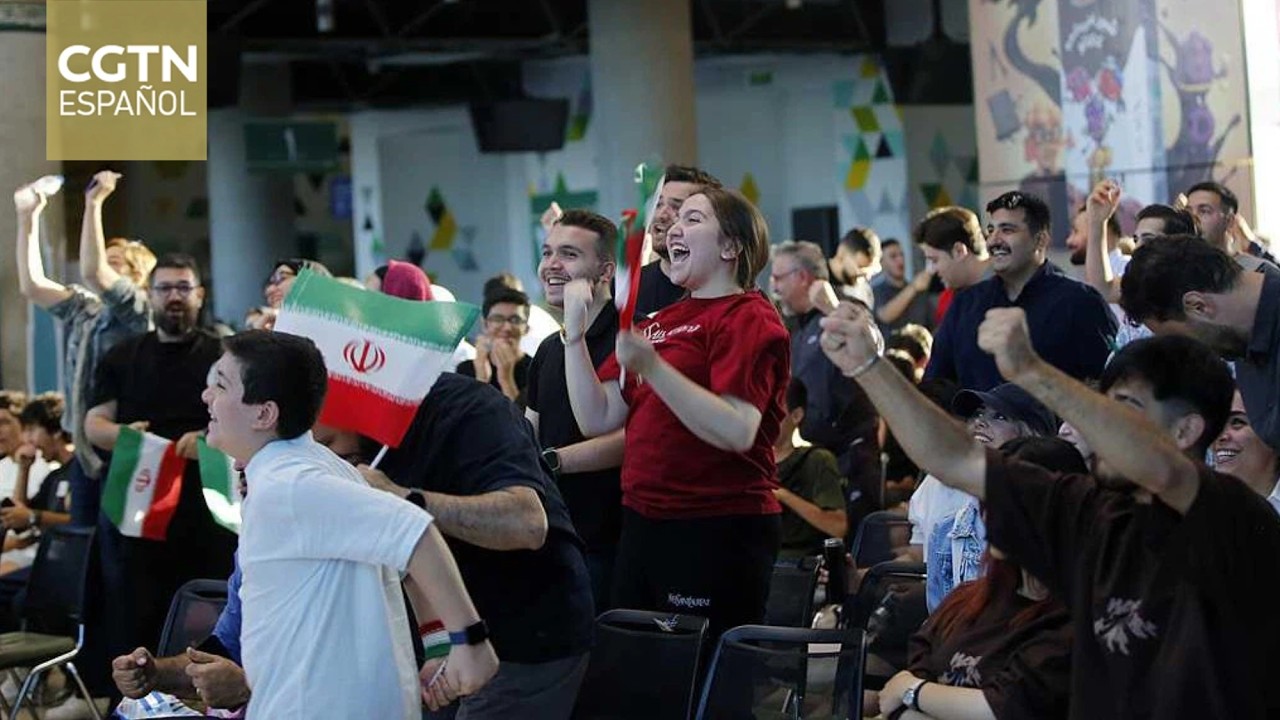 Más de 70 mil personas colmaron el Sofi Stadium donde el apoyo a Irán sorprendió a los presentes