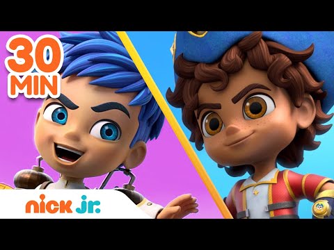 Santiago of the Seas Epic Battles! w/ Lorelai & Tomás | 30 Minute Compilation | Nick Jr.