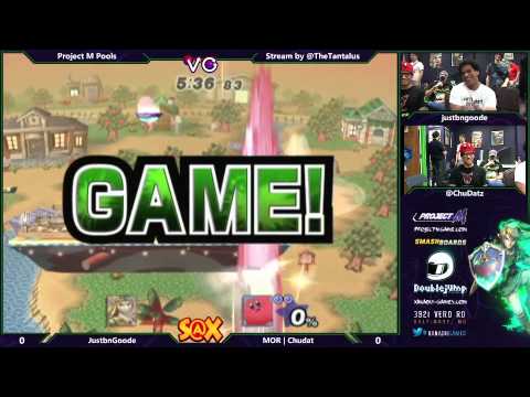 S@X Monthly 8/30 - Project M Winner's Bracket - MOR.ChuDat vs JustBNGoode