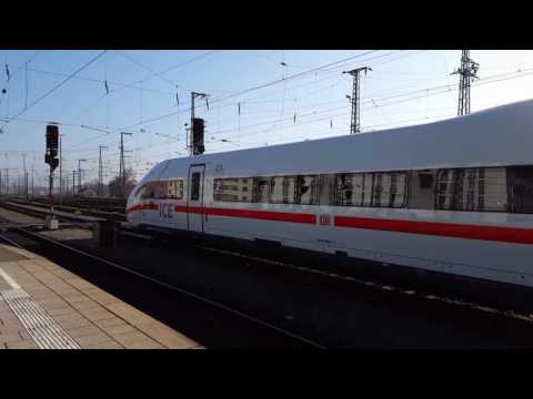 ICE 4 Ausfahrt aus Nürnberg Hbf als Rangierfahrt