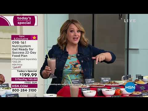 HSN | Nutrisystem 08.22.2022 - 12 AM