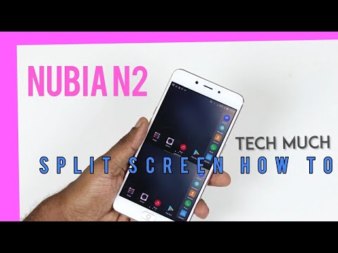 How to use multi screen / split screen in Nubia N2 Smartphone