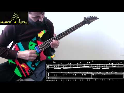 John Petrucci WILD STRINGDOM - Expanding your technique - Intervallic slide EX 13 - Ibanez Jpm p1