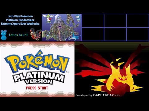 Pokemon Platinum Randomizer Extreme Xpert Ever Wedlocke:  Part 1 - A Random Journey in Sinnoh