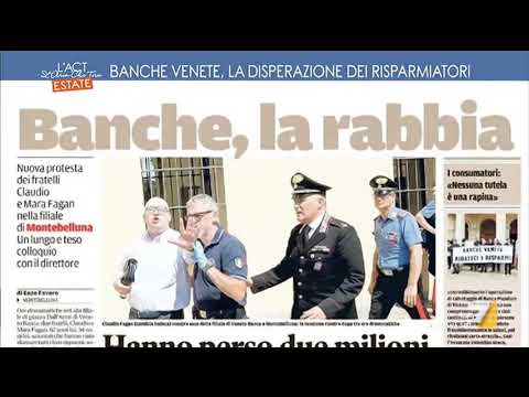 Banche venete, la disperazione dei risparmiatori