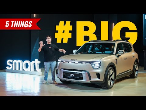 Der Smart #5 ist größer als erwartet! Jetzt in Malaysia ab 200.000 RM – AutoBuzz