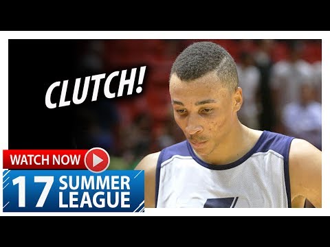 Dante Exum Full Highlights vs Celtics (2017.07.06) Summer League - 16 Pts, CLUTCH!