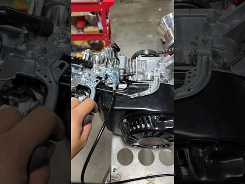 Governor Bypass Predator 212cc: remove arm bolt so it can rotate freely & add clips to hold arm on