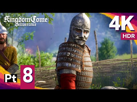 Kingdom Come: Deliverance [4K/60fps HDR] (Hardcore, 100%, All Quests) Part 8 - Unexpected Visit