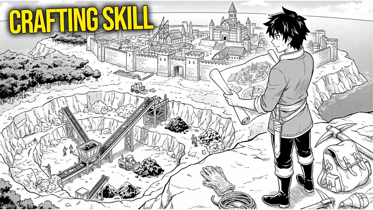 Exiled For A Mining Skill, He Transforms Island Into A Kingdom With His Production Cheat | Manga