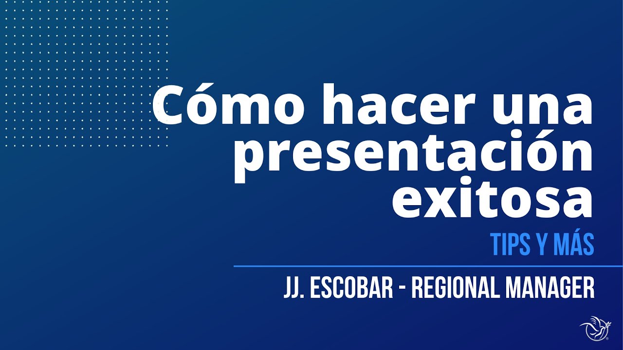 Cómo hacer una presentación Exitosa