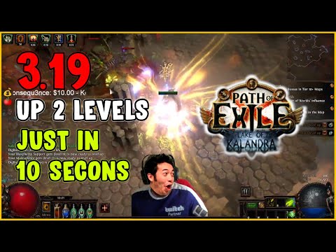 ⚡ POE 3.19 ⚡ Bergerbrush - Up 2 levels just in 10 seconds