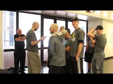 LIU Brooklyn Baseball Shaves Heads for College Baseball Vs. Cancer 2015