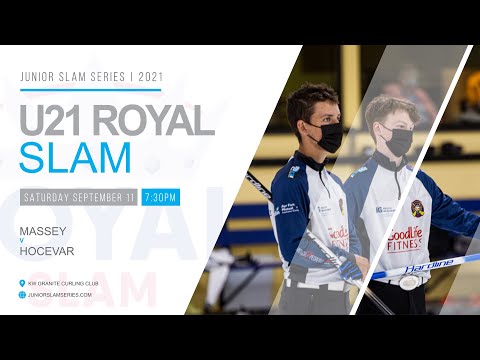 U21 Royal Slam Day 2 - Junior Slam Series - U21 Men - Massey v Hocevar