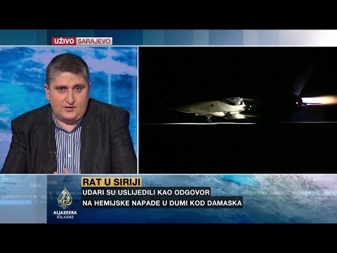 Ahatović: Više simbolički nego vojni napad saveznika u Siriji