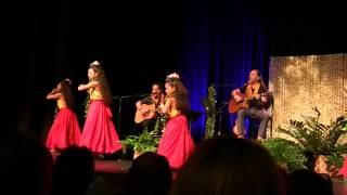 Halau Kala'akeakauikawekiu dancing Malie's Song/Hawaiian Lullaby