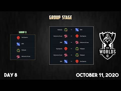 Worlds 2020 | Group Stage: Day 8 ~ Group D (Live-View #10)
