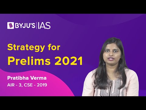 IAS Success Stories: Pratibha Verma (AIR 3 - UPSC CSE 2019)  Preparation Strategy (Part 1)