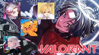 【 VALORANT 】XVIフルパ w / るぅと3, ズズ3, ユラ3, aim3【 伊波ライ / にじさんじ 】