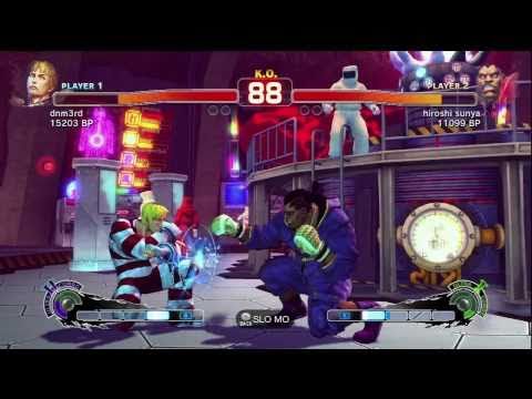 SSF4: dnm3rd (Cody) vs. hiroshi sunya (Balrog)