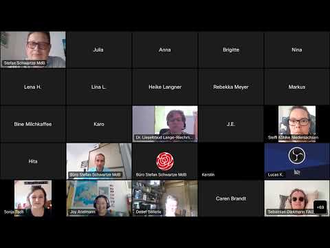 Videokonferenz mit Betroffenen von ME/CFS, Post Vac und Long Covid