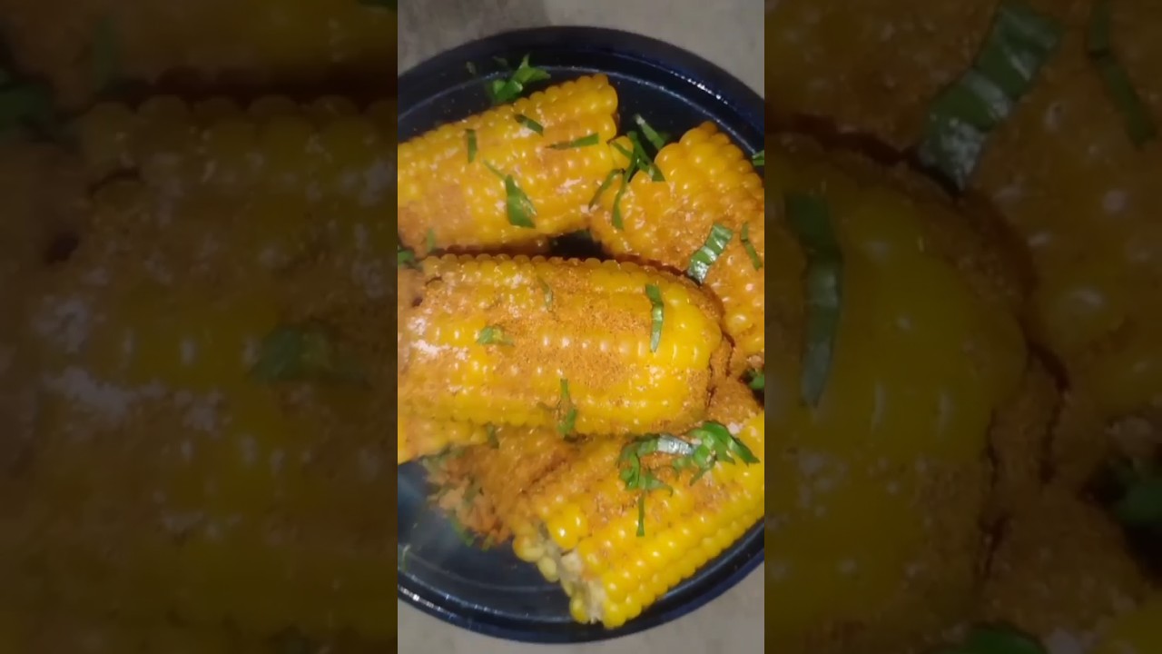 Masala corn 🌽 Recipe 😋#shorts #viral #youtubeshorts #tastyfood #snacks #trending