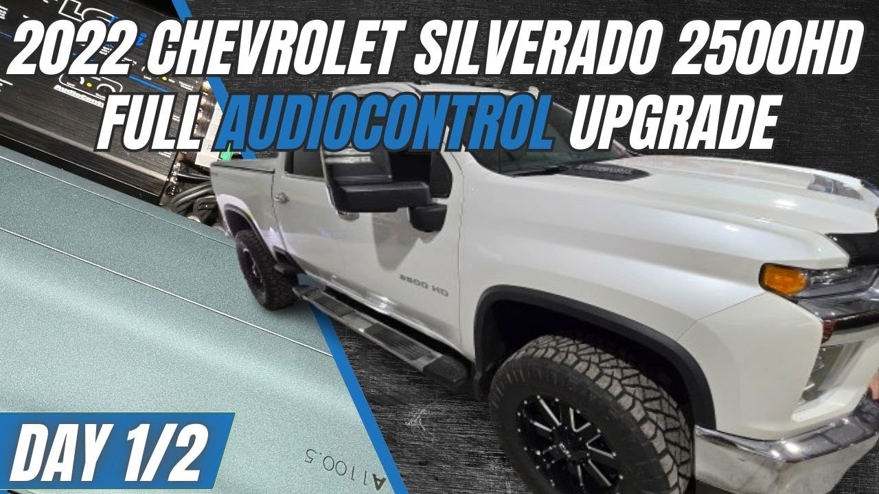 2022 Chevrolet Silverado 2500 HD Sounds Amazing With A Full Audiocontrol Audio Upgrade