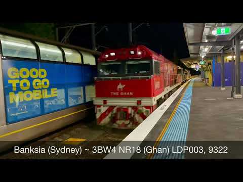 Australian Steel Trains Part 4 ( Featuring Leads By The Indian Pacific & The Ghan)