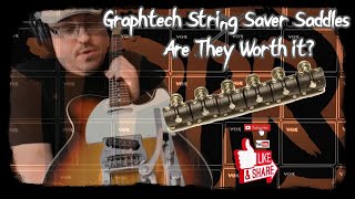 Video thumbnail for Graphtech String Saver Saddles by The Padded Pedal room