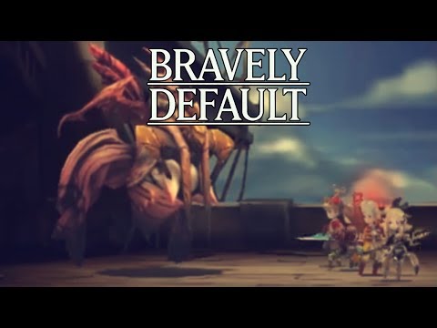 Let's Play Bravely Default Part 83 Airy Boss Battle - Gameplay Walkthrough