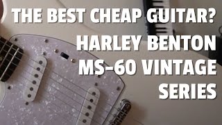 Video thumbnail for Is This The Best Guitar Under 200€? Harley Benton MS-60 Vintage Series by Frederik Cornelius
