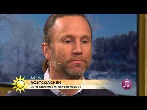 Röstcoachen lär Tilde och Peter sjunga! - Nyhetsmorgon (TV4)