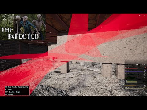 The Infected S8E18 - Building struggles