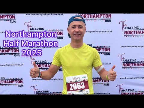 The Amazing Northampton Half Marathon Run 2025 ❤️