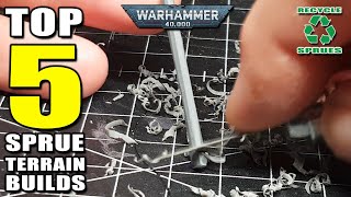 Warhammer 40k Sprues - The Ultimate DIY Terrain Guide