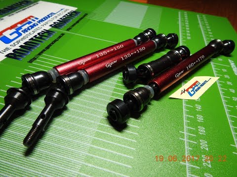 TRAXXAS E-REVO & SUMMIT - Steel Driveshafts by GPM racing