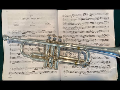 Ibert: Modern Etude No. 1, from Arban-Maire Method , Vol. 3. COVID Etude Project No. 38