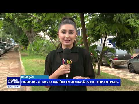 Vítimas da tragédia em Rifaina são sepultados em Franca - Jornal da Clube 2ª Edição (23/02/2026)