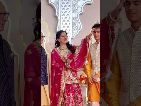 Juhi Chawla With Husband Arrives At Anant Radhika Wedding Reception #shortvideo #shorts #ambani