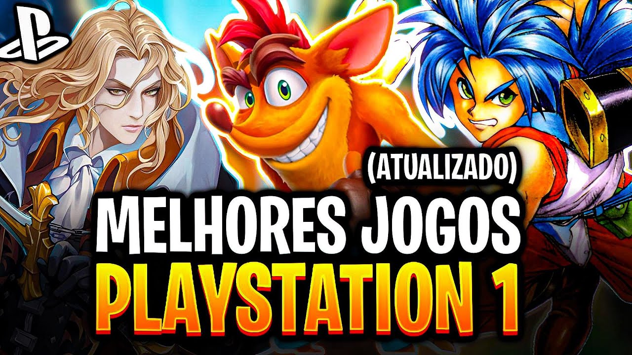 TOP 30 MELHORES JOGOS para PS1 de TODOS OS TEMPOS (ATUALIZADO 2024)