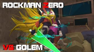*WHEN YOU REMEMBER OLD FRIENDS FROM THE PAST!!* ;___; - 【MegamanZero】…ゼロ…コレヲツカッテ… / VS Golem【ロックマンゼロ】