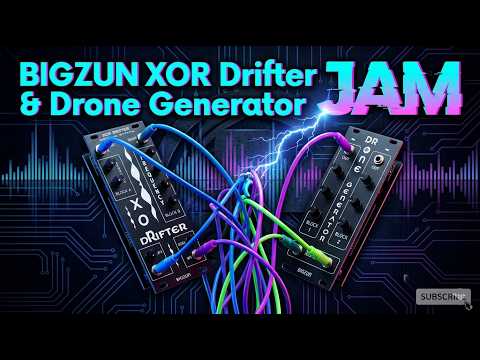 BIGZUN XOR Drifter – Dual Drone Synth | XOR Logic Noise Module | Experimental Glitch Drone Generator | Eurorack 10HP image 6