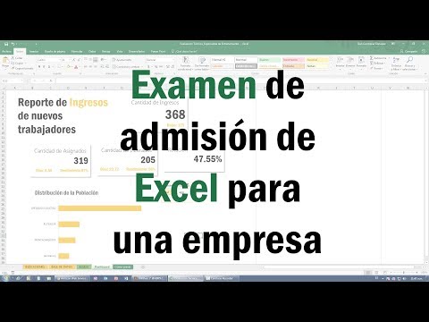 ¡Consigue el Trabajo que Quieres con Excel! Como pasar un Examen de admisión de Excel