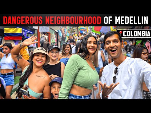 Dangerous Neighbourhoods, Public Transport & People of Medellin, Colombia 🇨🇴