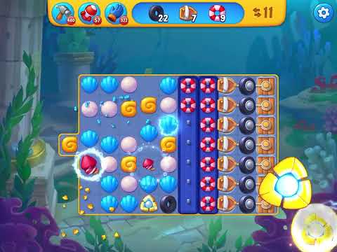 Fishdom level 7540 no boosters フィッシュダム ノーマル [Friend's]