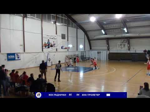 1ZLS 11. kolo / ŽKK Radnički - ŽKK Proleter 023 / 20.12.2019.