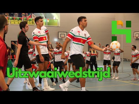 Uitzwaaiwedstrijd Nikantes - Suriname