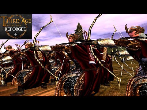 ANCALIMON BESIEGED BY EVIL (Siege Battle) - Third Age: Total War (Reforged)