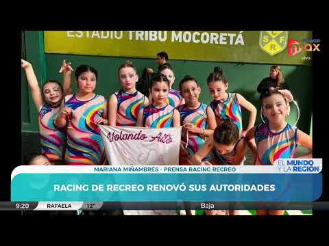 Toda la actualidad del Club Racing de Recreo | Mariana Miñambres - Prensa